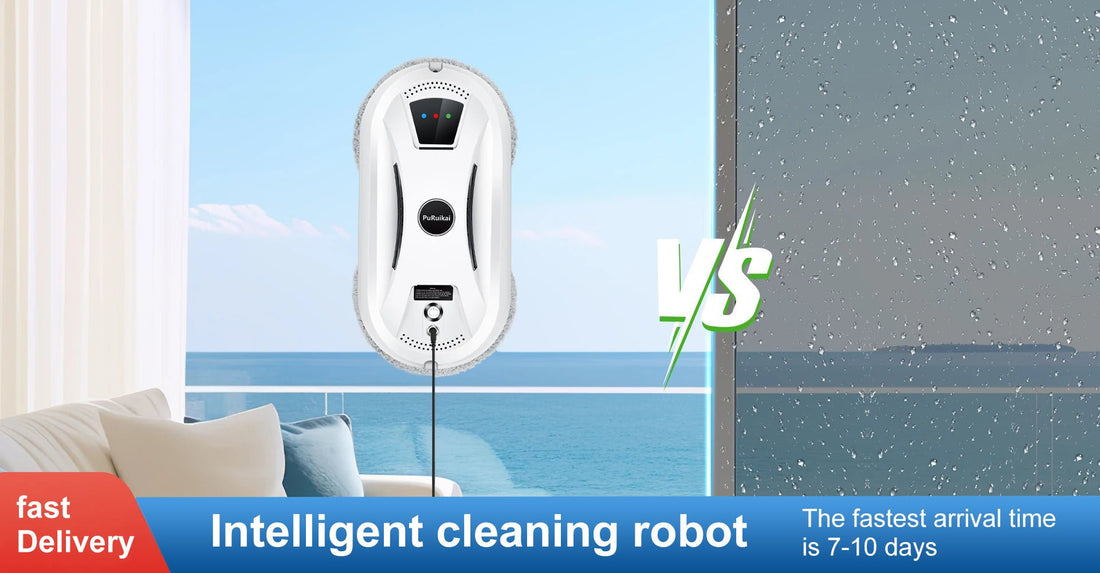 Say Goodbye to Dirty Windows: Meet the PRK-N361 Smart Window Cleaning Robot - PuRuiKai