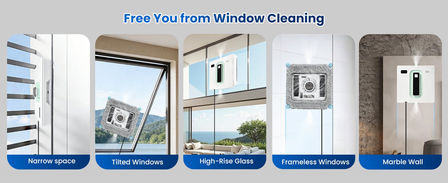 PuRuiKai’s robotic window cleaners - PuRuiKai