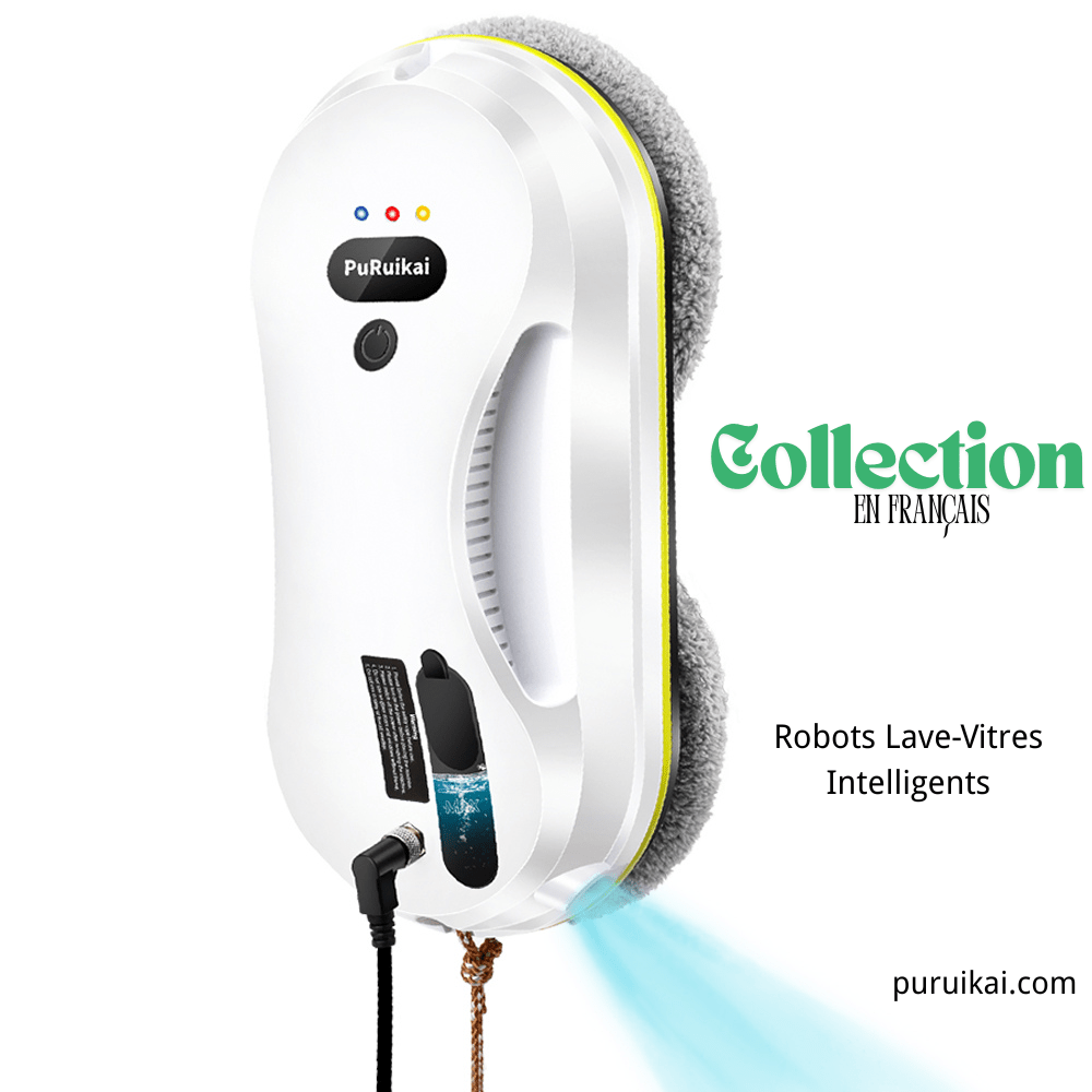Robots Lave-Vitres Intelligents （French） - PuRuiKai Online Store