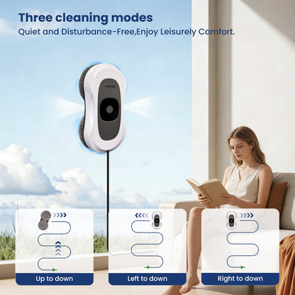 H - RN2 - 01 Automatic Window Cleaner | Smart Glass Cleaning Robot,Ultra - Thin Automatic Dual Water Spray Robot - PuRuiKai
