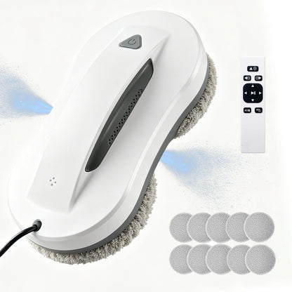 H-RN2-04 Window Cleaning Robot Automatic Glass Cleaner Dual Spray,AI Path Planning, Edge Detection, Remote Control, For High-Rise Windows, Glass, Door - PuRuiKai
