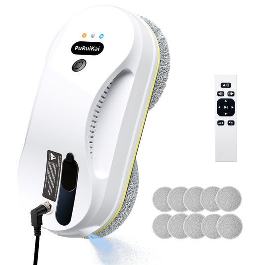 HCR-09 PuRuiKai Ultra Thin Robot Vacuum & Window Cleaning Robot – Electric Glass Cleaner - PuRuiKai