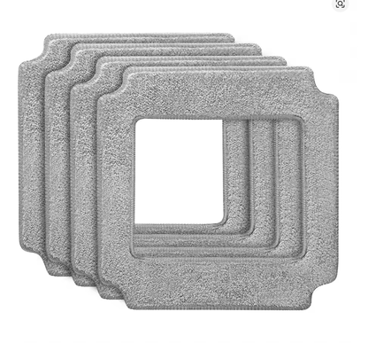 HCR - J4 Puruikai original Window Cleaning Cloth Square Cleaning Mop for Window Vacuum Cleaning Robot HCR - 21,HCR - 21B, Including Mops 4 pcs - PuRuiKai Online Store