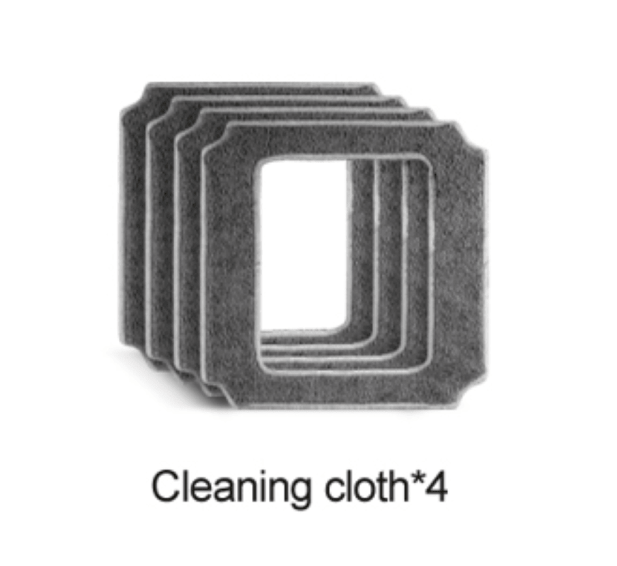 HCR - J4 Puruikai original Window Cleaning Robot Cloth Square Cleaning Mop - PuRuiKai