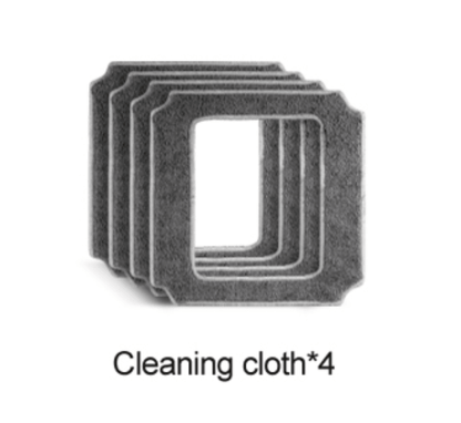 HCR - J4 Puruikai original Window Cleaning Robot Cloth Square Cleaning Mop - PuRuiKai