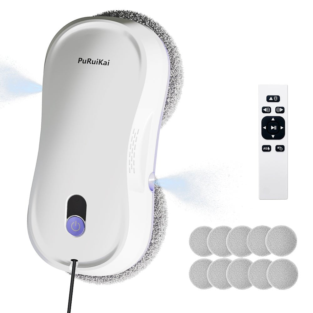 HCR-M8 Compact Dual-Spray Robot for Windows Cleaning | Puruikai Cleaning Robot Window - PuRuiKai