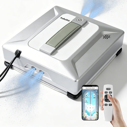 High-Efficiency PRK-28 Intelligent Window Cleaning Robot with 4 Auto Spray - PuRuiKai