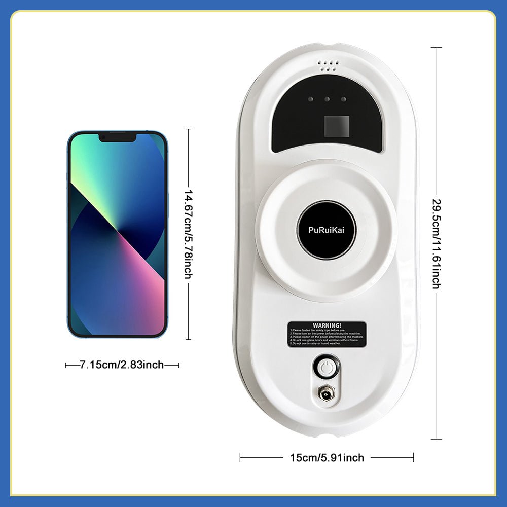 J - HCR - 01A Home and Commercial Window Cleaning Robots | High Rise Glass Cleaners - PuRuiKai Online Store