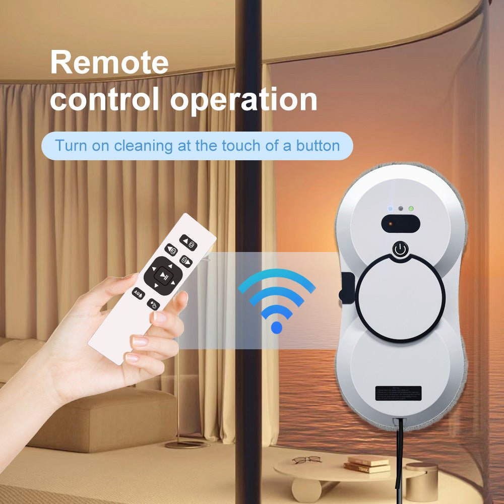 Robot lave vitre HCR - 10 ultra - fin – Nettoyeur vitre robot circulaire à pulvérisation simple - PuRuiKai Official Store