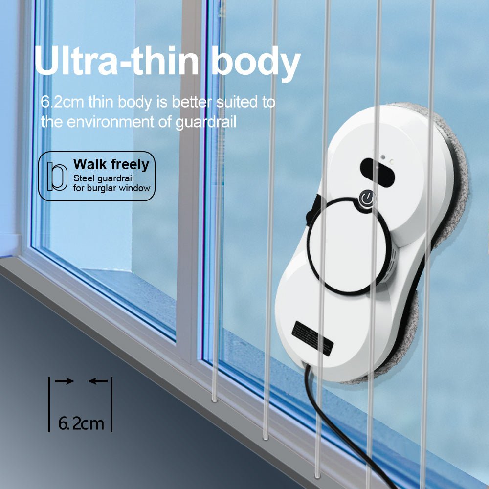 Robot lave vitre HCR - 10 ultra - fin – Nettoyeur vitre robot circulaire à pulvérisation simple - PuRuiKai Official Store