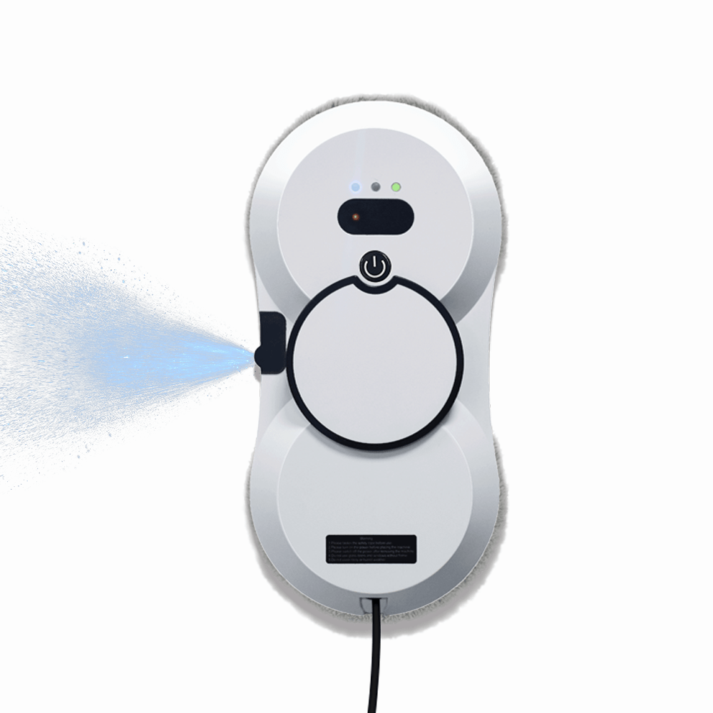 Robot lave vitre HCR - 10 ultra - fin – Nettoyeur vitre robot circulaire à pulvérisation simple - PuRuiKai Official Store