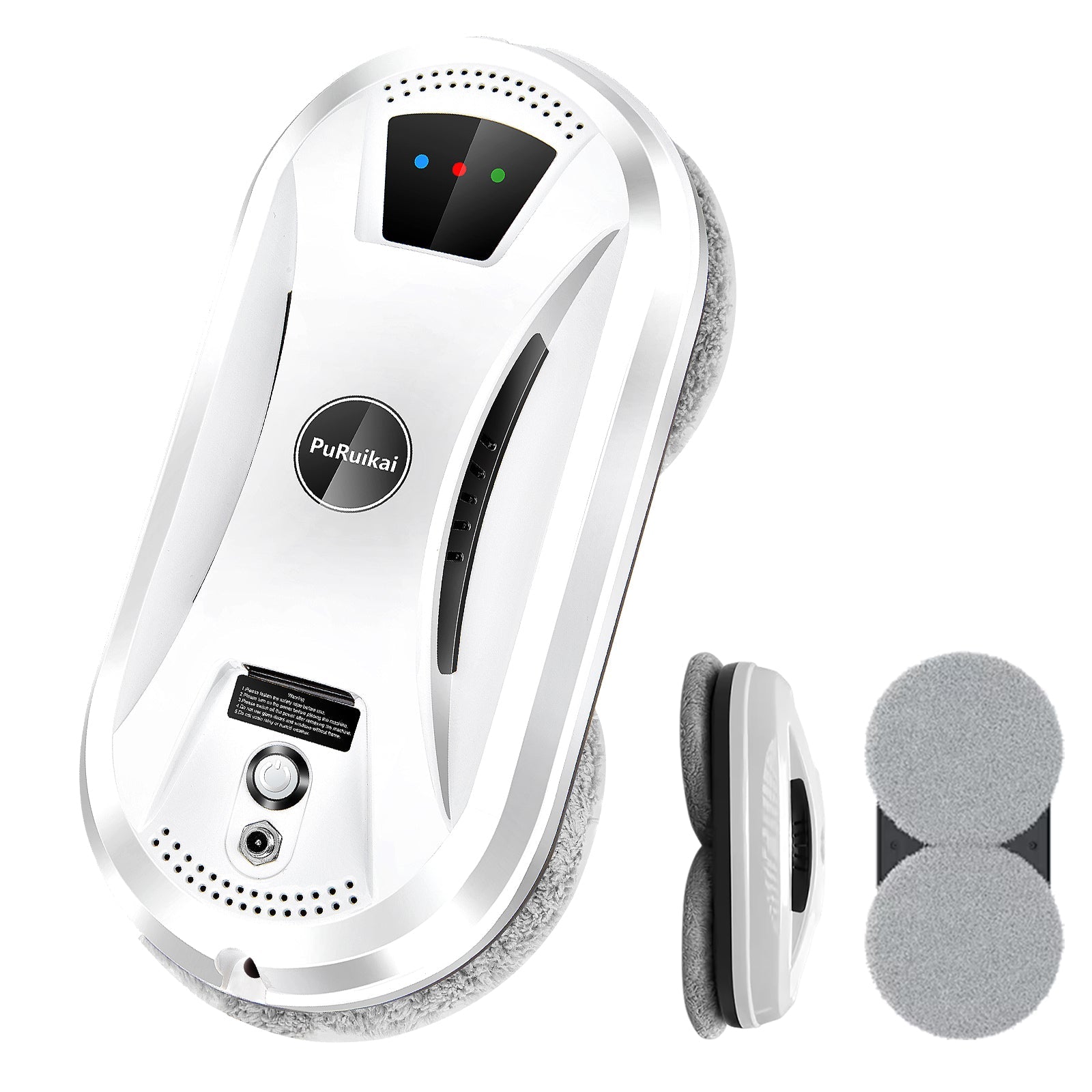 WR Robô Limpador de Janelas Inteligente PuRuiKai PRK-N361 Uso Doméstico com Sucção Potente - PuRuiKai