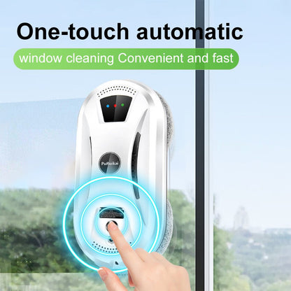 Z PuRuiKai PRK - N361 Window Cleaning Robot – 5600Pa Suction, AI Path Planning, Remote Control - PuRuiKai Online Store