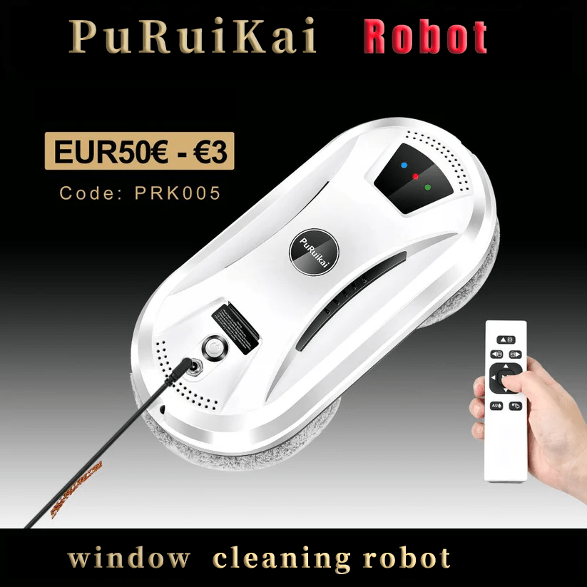 PRK-N361 nettoyeur vitre robot à pulvérisation manuelle. Robot pour nettoyer les vitres, efficace et sûr, alternative pratique au nettoyeur vapeur vitre.